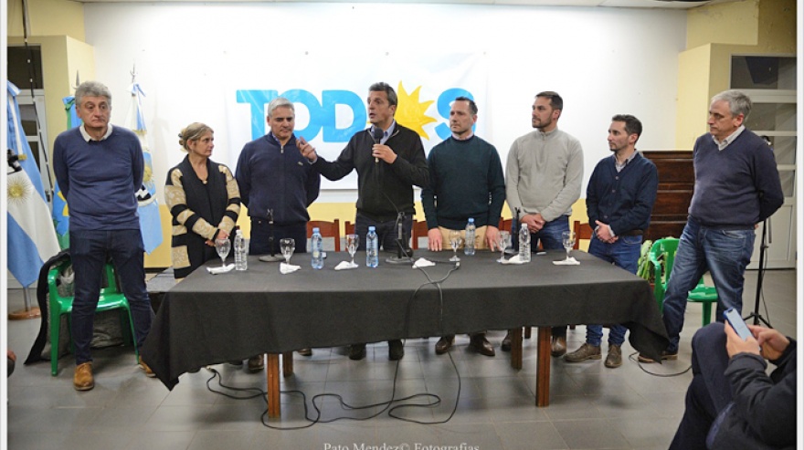 Dolores: visita de Massa para apuntalar al candidato de la unidad peronista