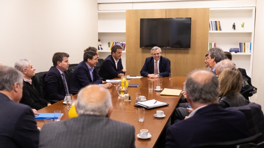Alberto Fernández recibió a empresarios que se comprometieron con la Convocatoria contra el Hambre