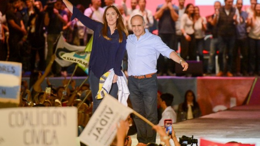 María Eugenia Vidal cerró la campaña bonaerense en Vicente López