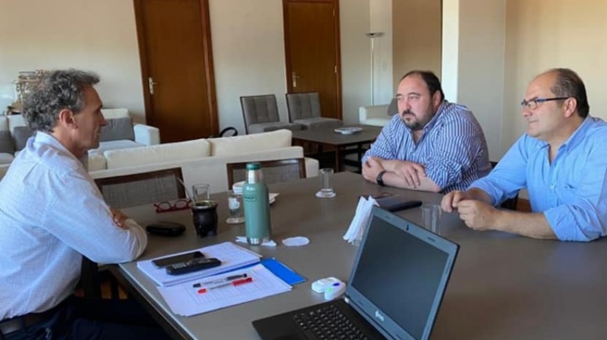 Intendentes se reunieron con el Ministro de Obras Públicas de la Nación
