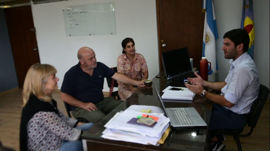 Ayacucho: el intendente recibió a representante del Ministerio de Seguridad bonaerense