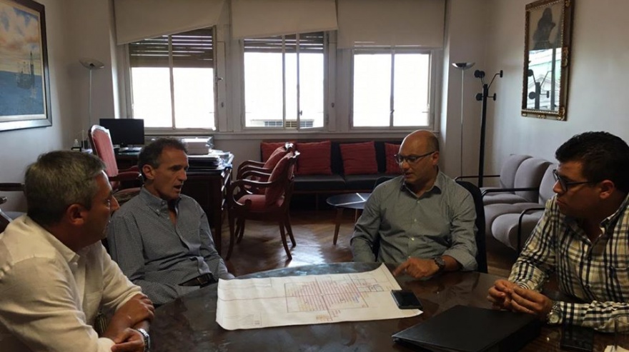 Balcarce: Reino fue recibido por el ministro de Obras Públicas de la Nación