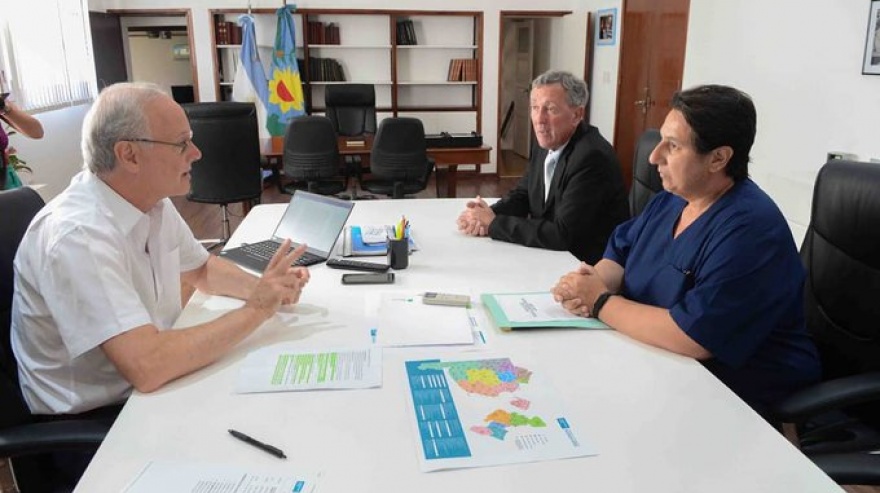 Pila: Walker se reunió con el ministro de Salud provincial