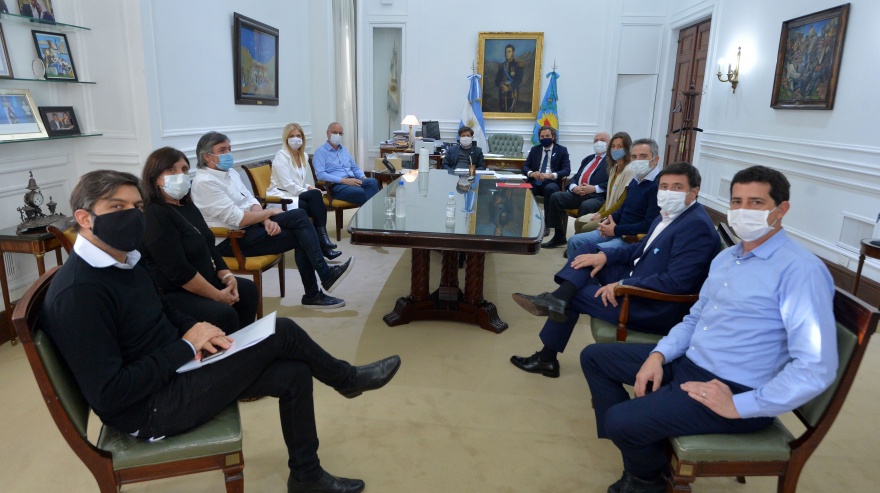 Los comités operativos de emergencia de la Nación y la Provincia se reunieron en La Plata
