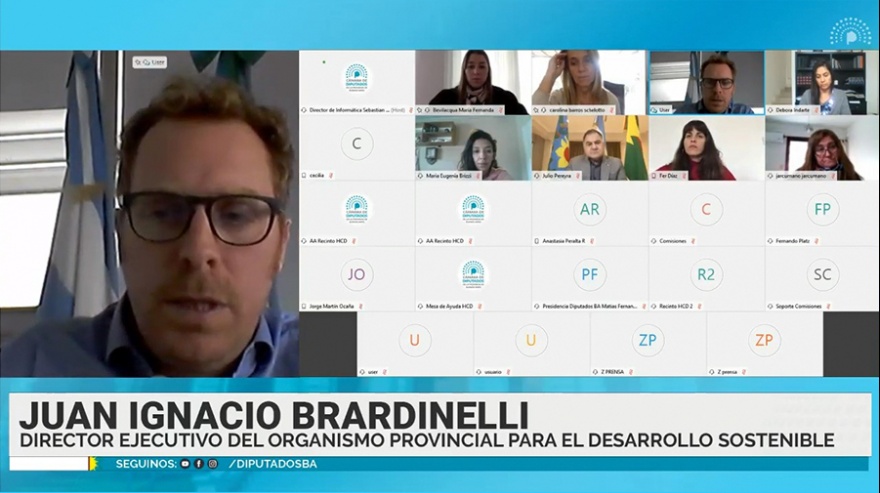 El titular del OPDS expuso ante la Comisión de Ecología y Medio Ambiente de la Cámara baja provincial
