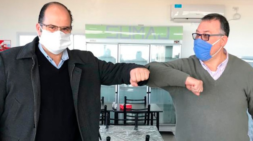 Tordillo: el intendente Olivera mantuvo un encuentro con funcionario provincial para reanudar la obra vial