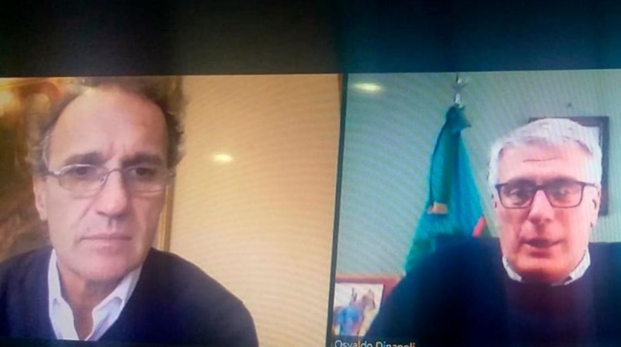 General Belgrano: el intendente Dinápoli mantuvo un encuentro virtual con el Ministro de Obras Públicas