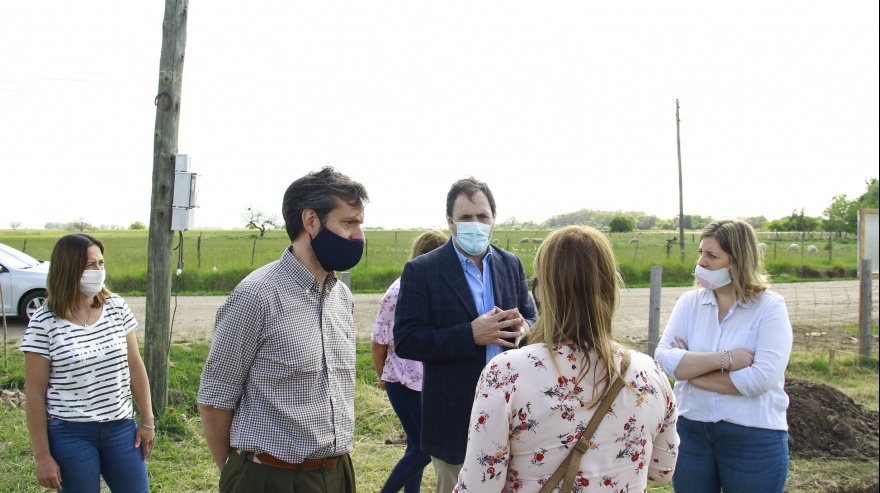 Maipú: el intendente y concejales recorrieron obras en ejecución