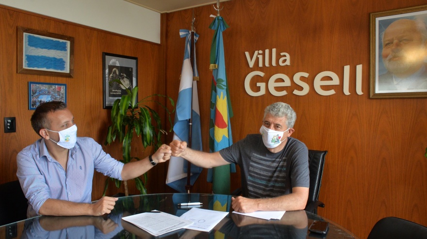 Villa Gesell recibió el Fondo para el Retorno Deportivo