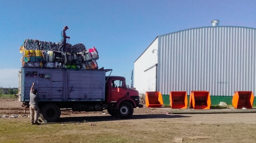 Castelli: se reciclaron 90 mil kilos de residuos en octubre y noviembre