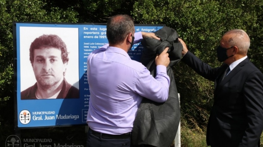 General Madariaga: recordaron a José Luis Cabezas a 24 años de su asesinato