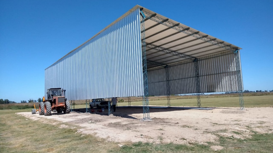 Lobería: avances en la construcción de la planta de separación de residuos