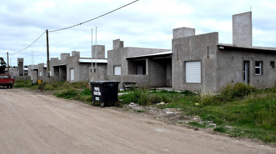 San Cayetano: avanza la construcción de 40 viviendas