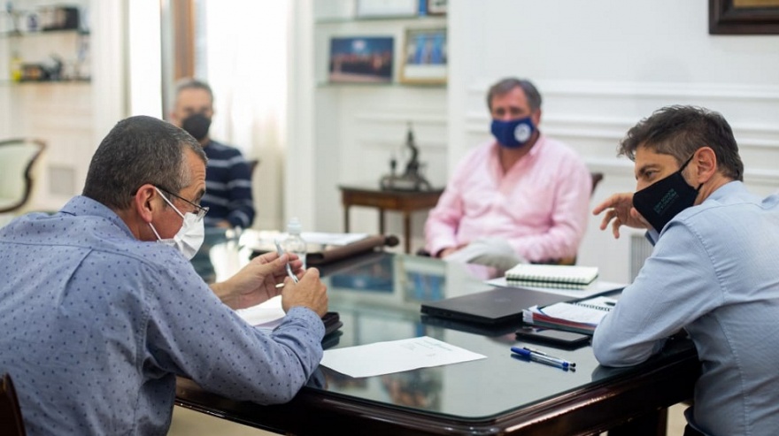 Rauch: Suescun se reunió con el gobernador y le solicitó datos actualizados sobre las cifras de vacunación