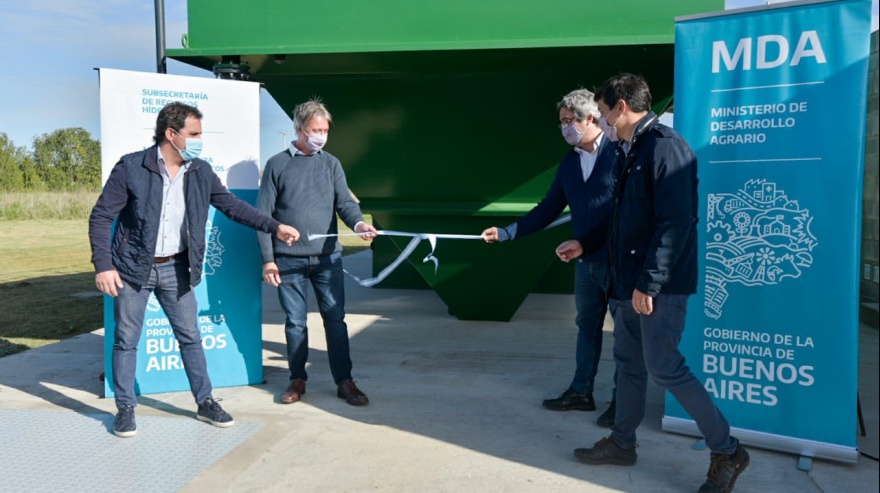Maipú: inauguraron las obras de expansión de la red cloacal en Las Armas