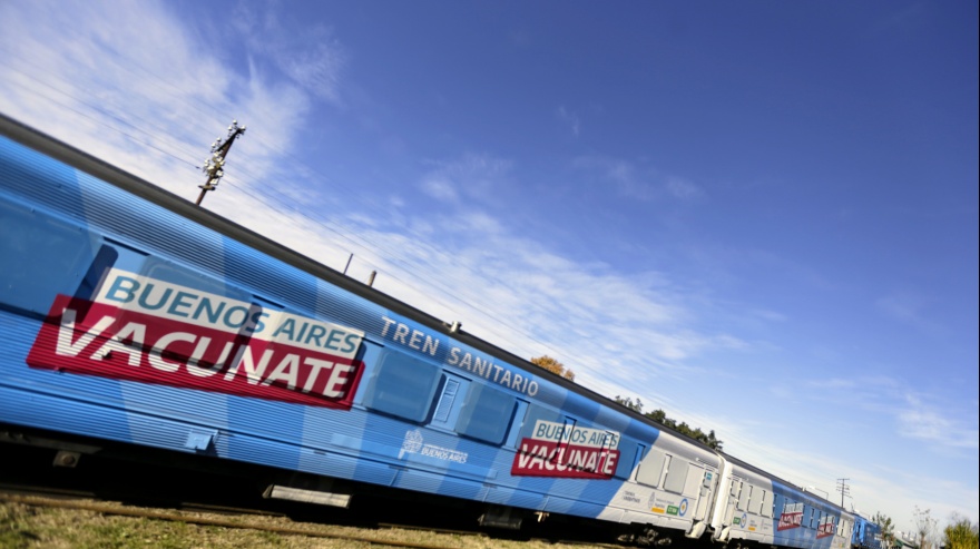 El tren sanitario pasará por San Miguel del Monte y Las Flores