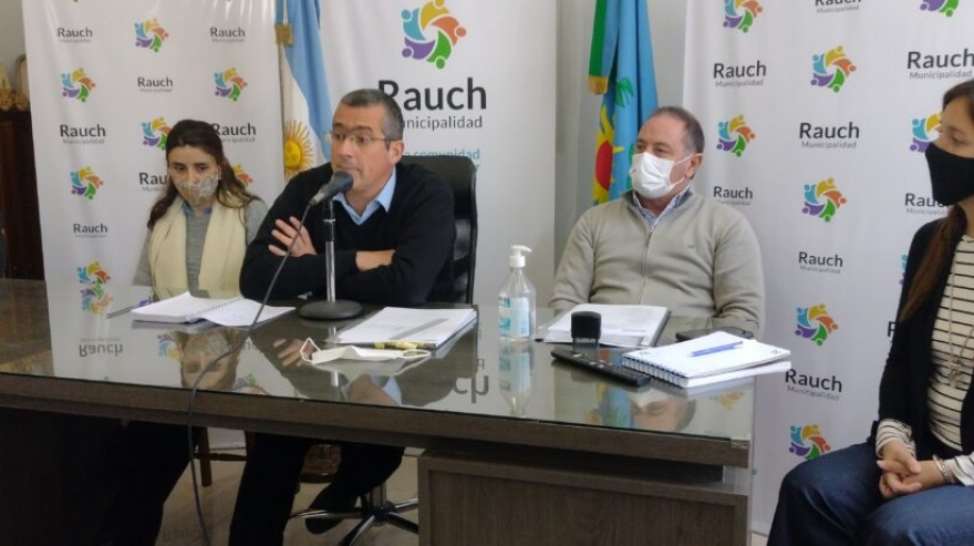 Rauch: Suescun anunció obras por más de 150 millones de pesos
