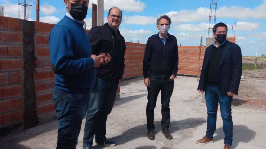 Katopodis y Nardini recorrieron las obras que se realizan en Tordillo