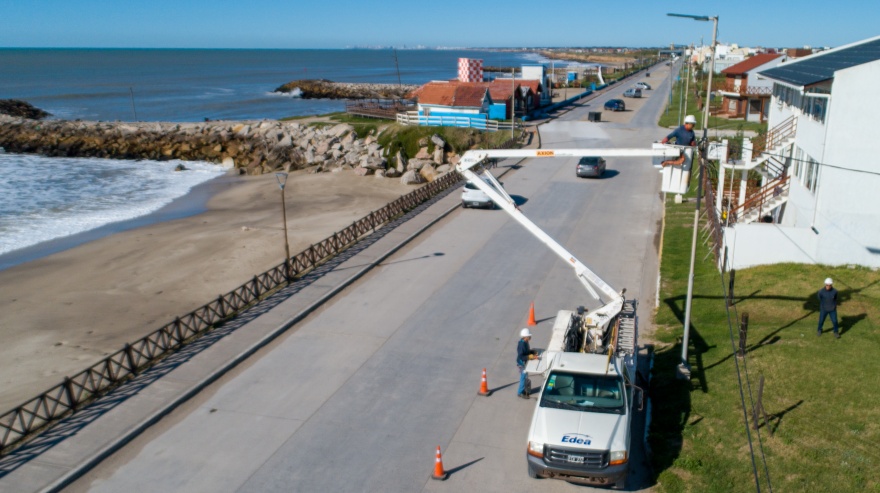 En Santa Clara del Mar y Mar del Plata: EDEA se prepara para el verano con obras en su red eléctrica