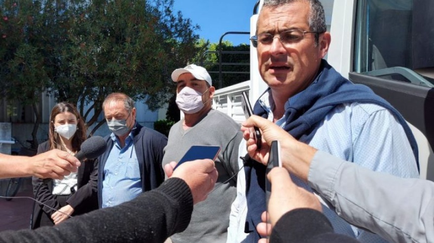 Rauch: presentaron nuevo camión que será destinado a la Secretaria de Obras y Servicios Públicos