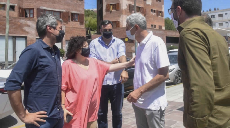 Temporada: funcionarios provinciales y nacionales visitaron Villa Gesell