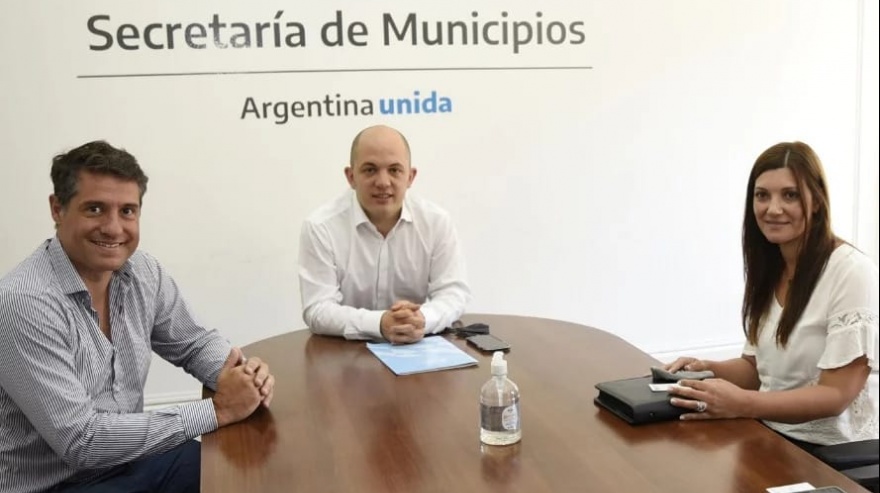 Pila: la intendenta interina se reunió con el Secretario Nacional de Municipios