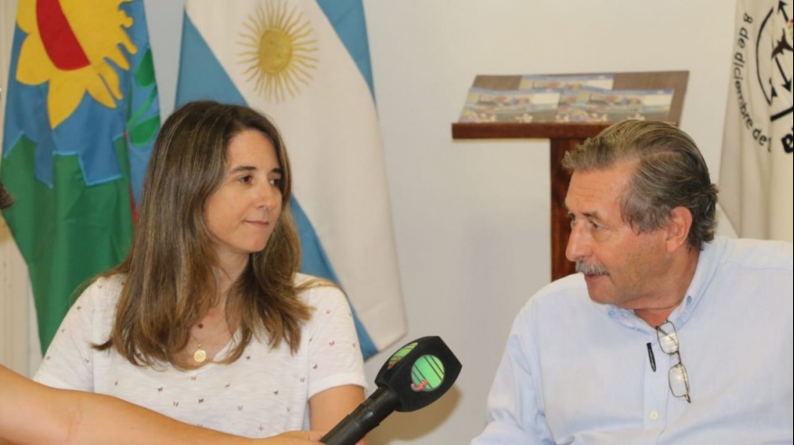 La senadora Delmonte visitó Madariaga