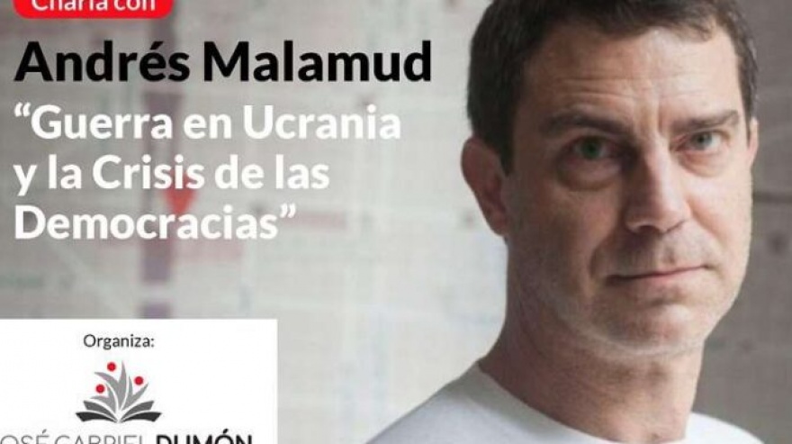Rauch: Malamud disertará sobre “La Guerra con Ucrania y la crisis de las democracias”
