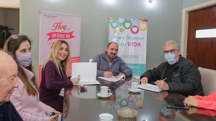 A través de un convenio con CUCAIBA, General Paz se convirtió en “Municipio Donante”