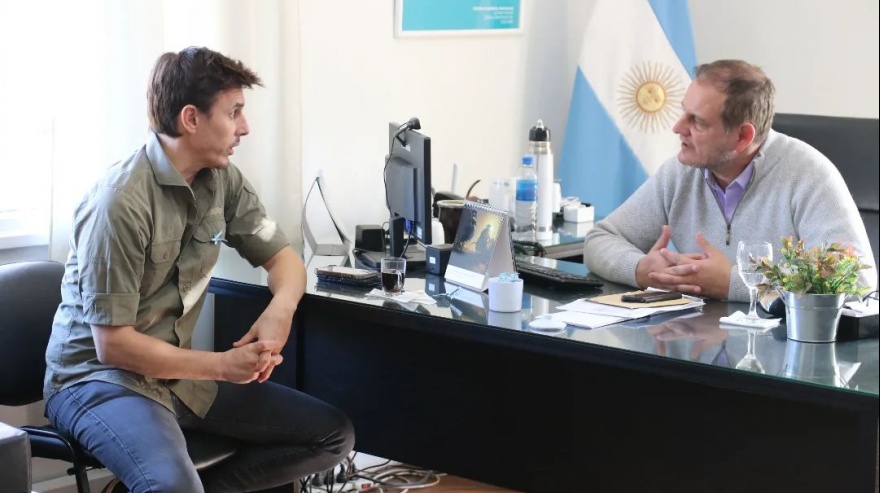García Moritán recorrió distritos de la sección