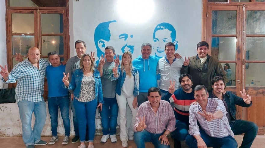 General Guido: visita de referentes del peronismo de la quinta sección