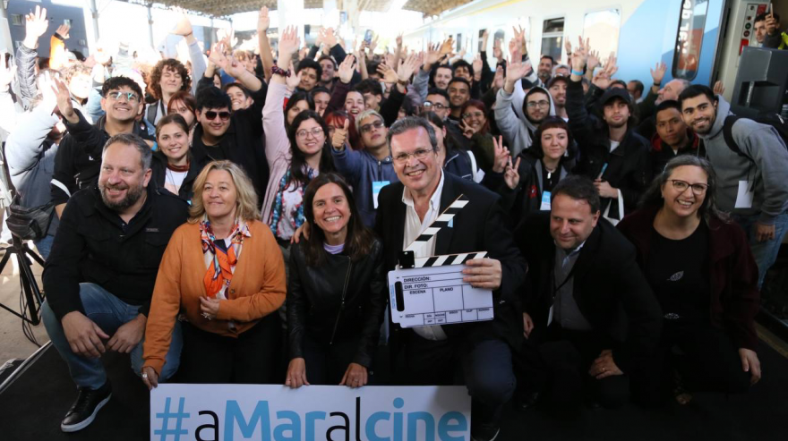 Mar del Plata: jóvenes becarios del Progresar viajaron al Festival Internacional de Cine