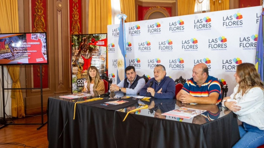 Las Flores: se presentó la Fiesta del Cordero Deshuesado