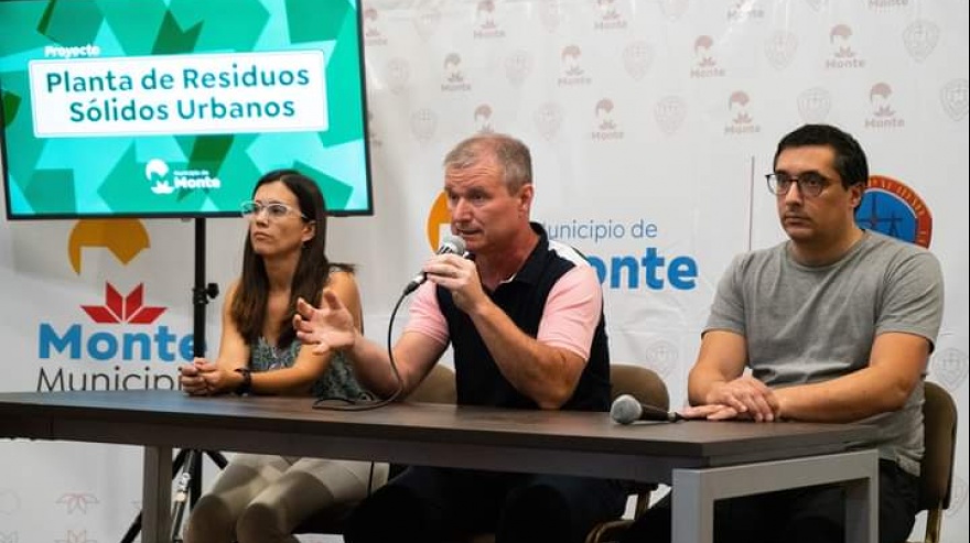 Monte: anuncian la firma del convenio para la construcción de la Planta de Reciclaje