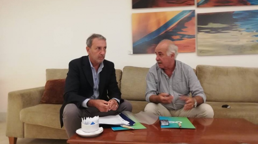 Mar Chiquita: firma de convenio marco con Ceamse
