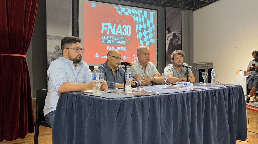 Balcarce: se presentó la trigésima edición de la Fiesta Nacional del Automovilismo