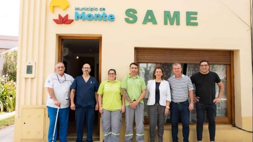 Monte: presentaron nuevo edificio del SAME