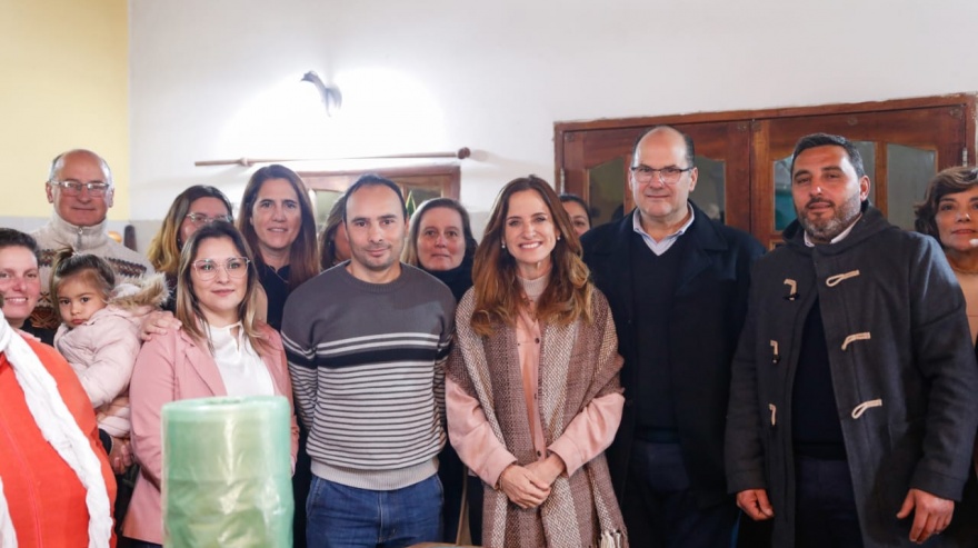 Tordillo: Olivera y Farías recibieron a la Ministra de Desarrollo Social de la Nación