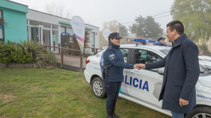 Se entregaron 13 móviles nuevos para fortalecer la seguridad en el Partido de La Costa