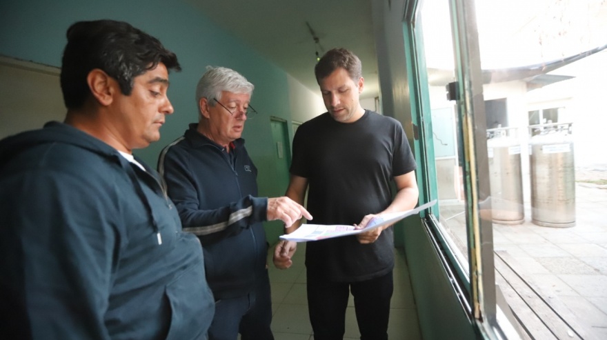 La Costa: De Jesús recorrió el lugar que será sede del Hospital Municipal Odontológico