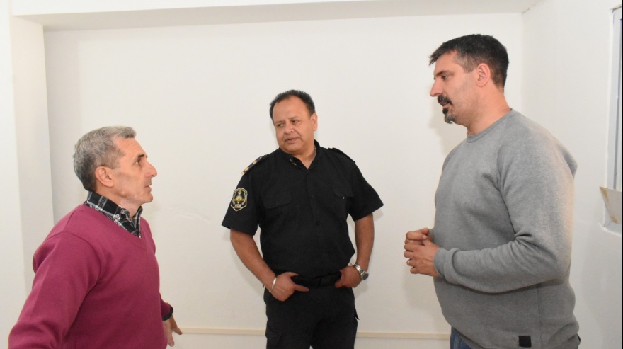 General Alvarado: avanzan las obras para el arribo de la Policía Científica