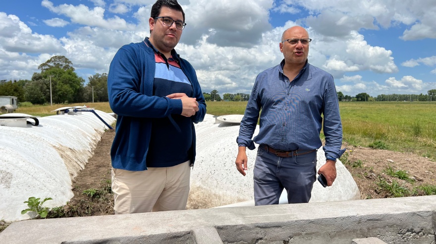 Balcarce: finalizaron la obra en la planta de tratamiento de afluentes en el barrio El Cruce