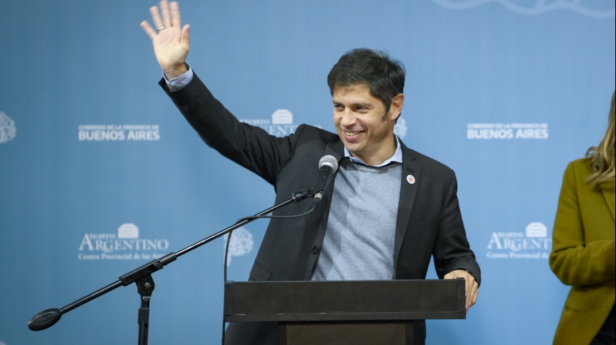 El gobernador Kicillof ratificó que no irá al Pacto de Mayo