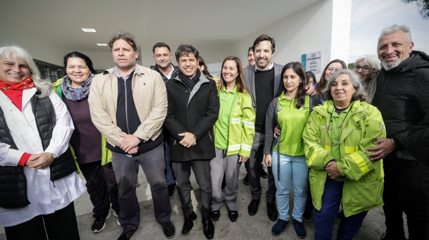 General Lavalle: Kicillof inauguró un Centro de Atención Primaria de la Salud en Paraje Pavón