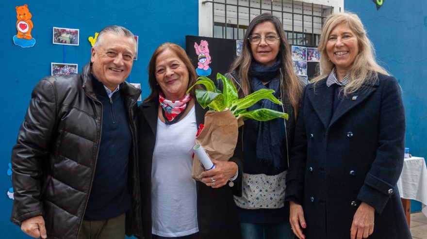 Las Flores: Gelené participó del acto por el 30° aniversario del Centro de Promoción Comunitaria "Los Ositos Cariñosos"