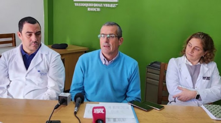 Rauch: Suescun anunció medidas restrictivas en el hospital municipal pero llevó tranquilidad a los vecinos