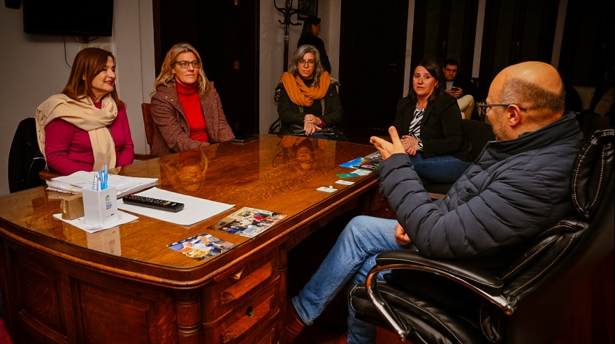 Balcarce: Reino recibió a la ministra de Mujeres y Diversidad de la Provincia