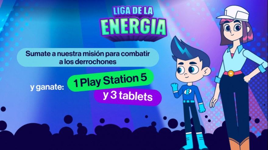 EDEA y la "Liga de la Energía": una misión especial por el día de las Infancias