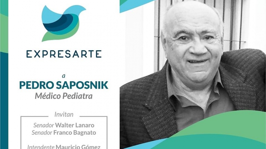 Entregan premio Expresarte a reconocido médico de Alejandro Korn y San Vicente