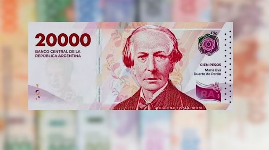 El billete de $20.000 comenzará a distribuirse en noviembre